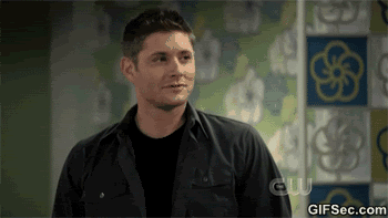 Image result for dude thanks dean gif